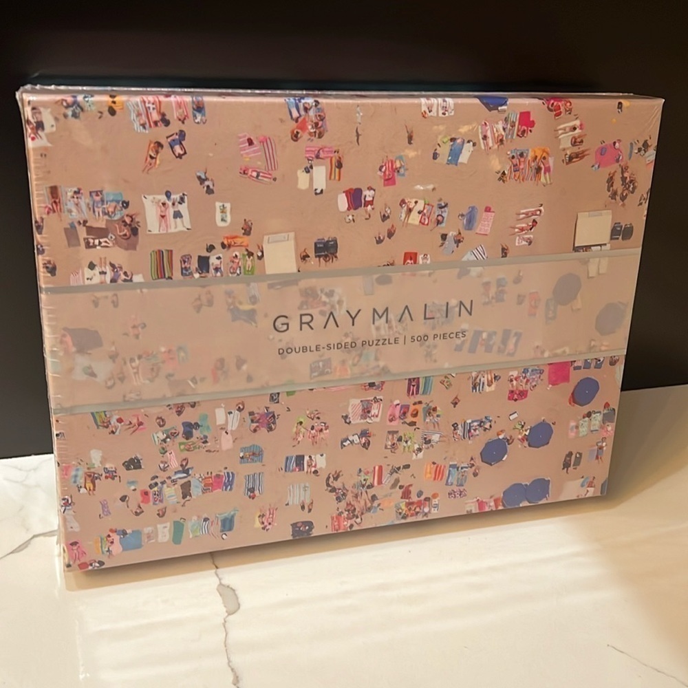 Gray Malin Double Sided 500 Piece Puzzle  New Sealed